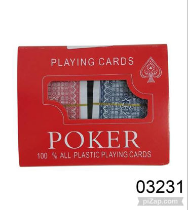 Imagen de NAIPE POKER X2 CAJA ACRILICO 6.26